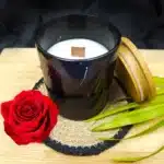 Sarthak Black Jar With Wooden Lead by Kahira Creation